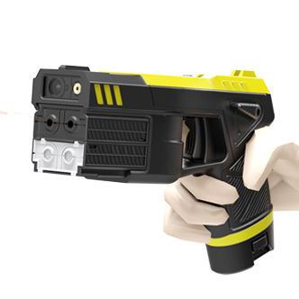 HUSHA PX400 デュアルカートリッジペッパーおよび拘束ランチャー 6 メートルの射撃範囲と IP57 防水機能付き